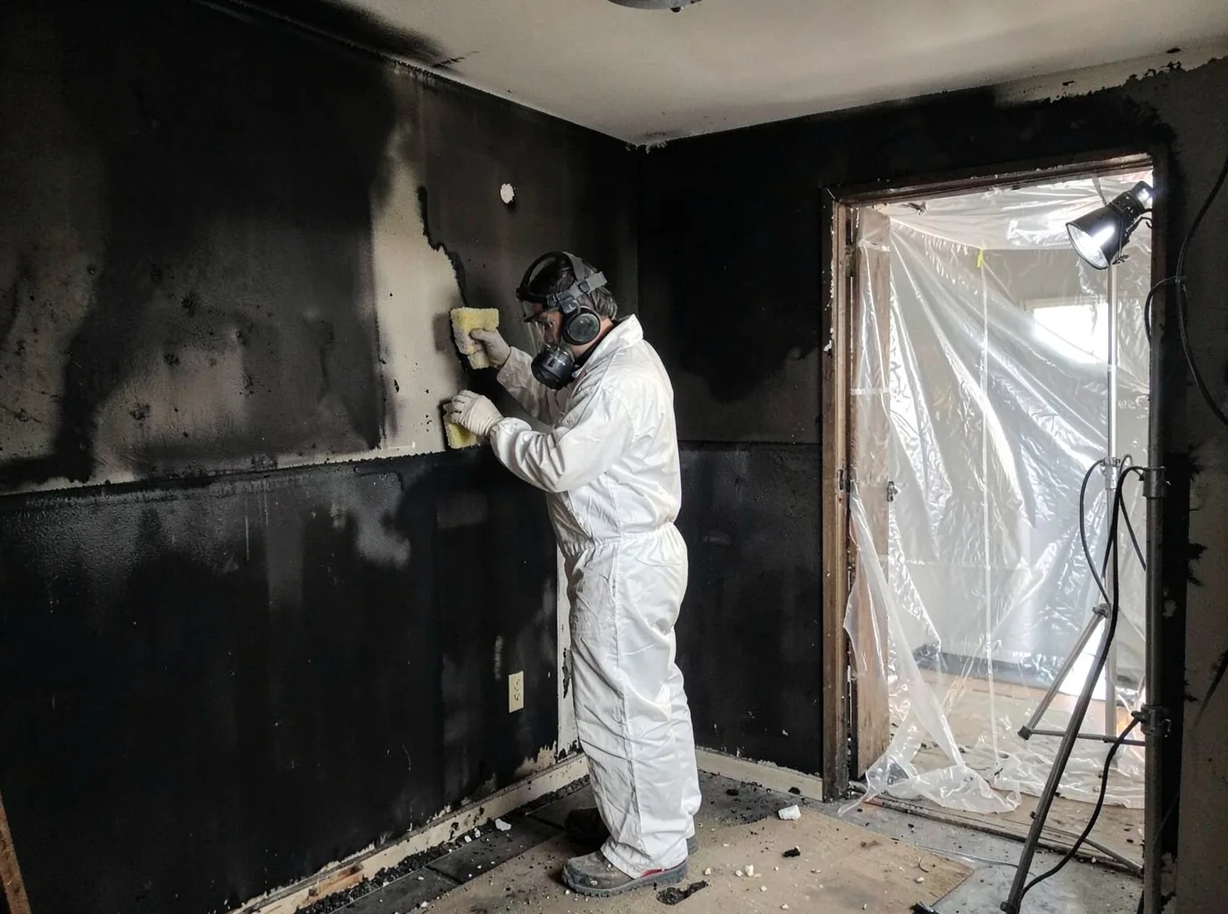 Fire Damage Restoration company in Brethren, MI